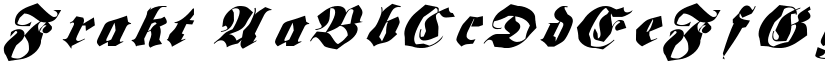 Frakt font download
