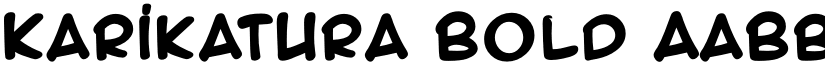 Karikatura Bold font