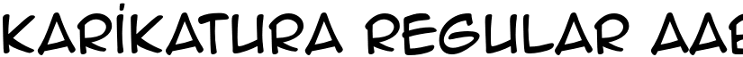 Karikatura Regular font