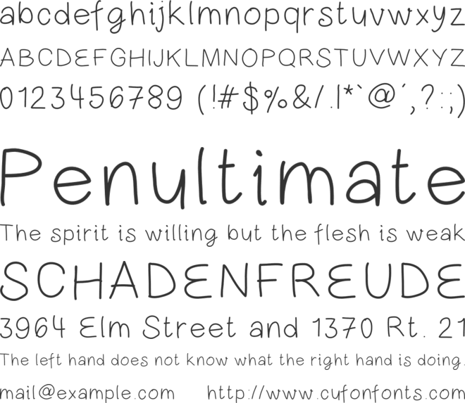 LioneloParis font preview