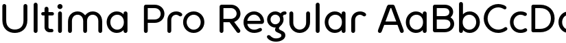 Ultima Pro Regular font