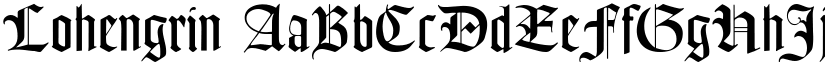 Lohengrin font download