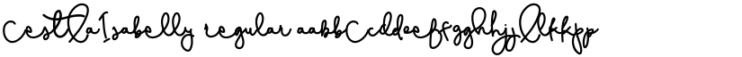 CestLaIsabelly font download