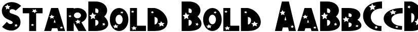StarBold Bold font