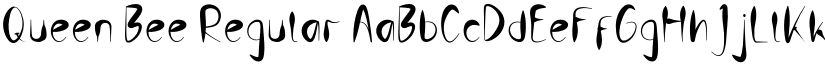 Queen Bee Regular font