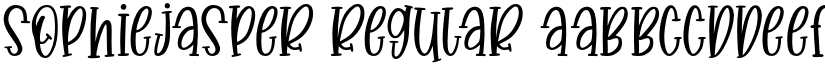SophieJasper Regular font