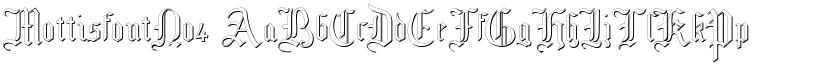 MottisfontNo4 font