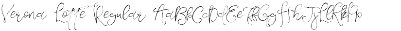 Verona Lotte Regular font