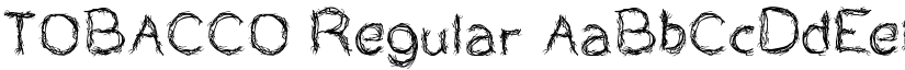 TOBACCO font download