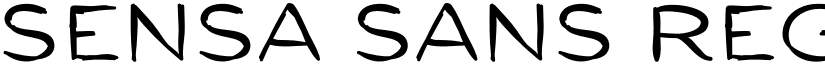 Sensa Sans Regular Demo font