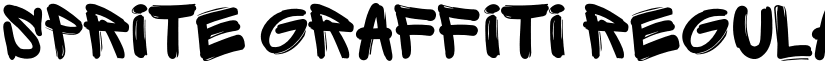 Sprite Graffiti Regular font
