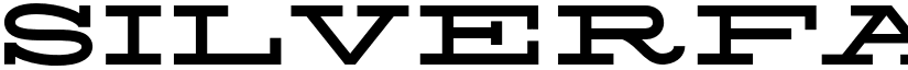 Silverfake Regular font
