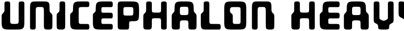 Unicephalon font download