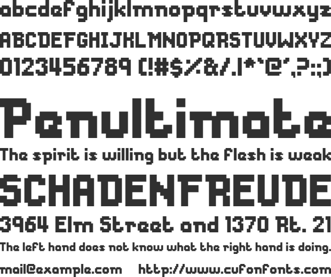 Messe Duesseldorf font preview