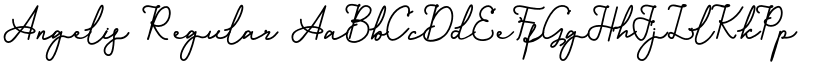Angelis Regular font