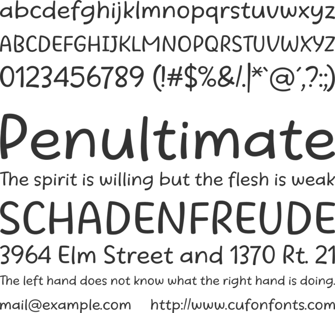 Beatific Margella font preview