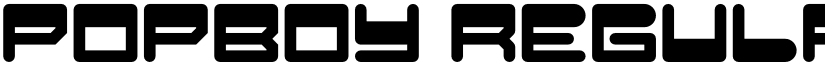 Popboy Regular font