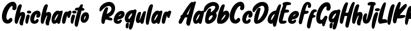 Chicharito Regular font