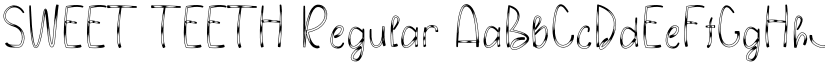 SWEET TEETH font download