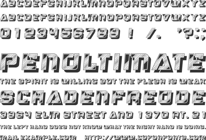 Gabella font preview