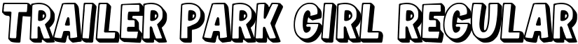 Trailer Park Girl Regular font
