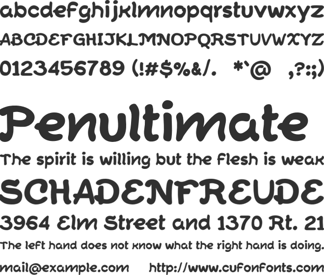 working_right_now font preview