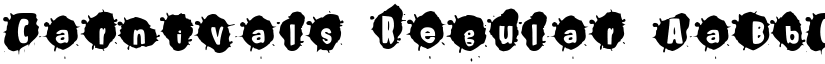 Carnivals Regular font