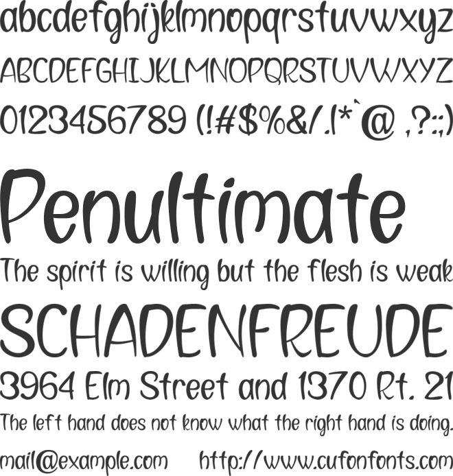 Black Stroke font preview