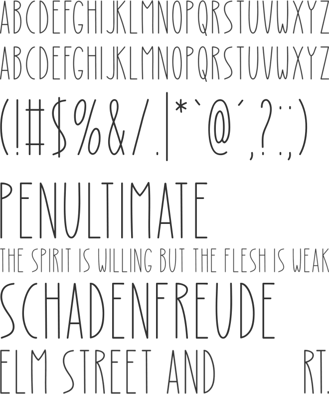 Mushy Loversy font preview
