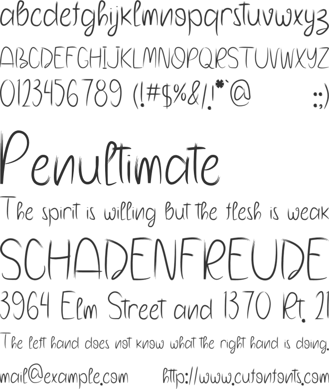 Dragonic font preview