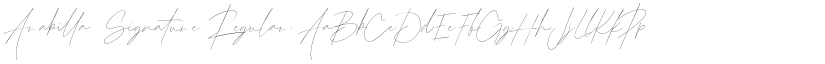 Arabilla Signature font download