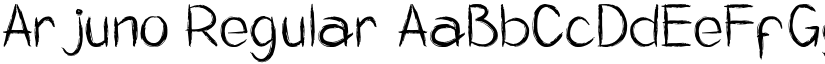 Arjuno Regular font