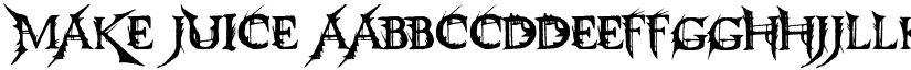 Make Juice font
