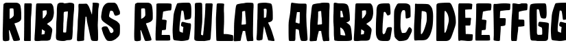 Ribons Regular font