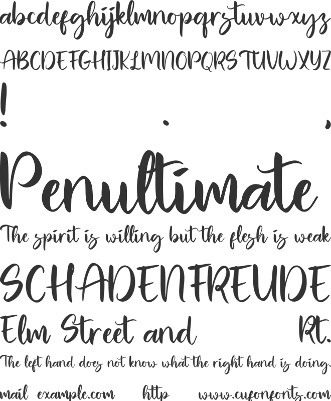 Roller Blow font preview