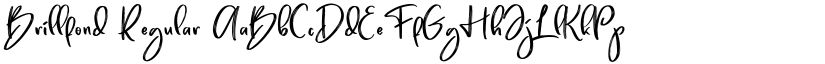 Brillfond font download