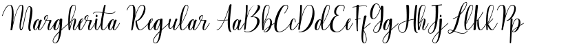 Margherita Regular font