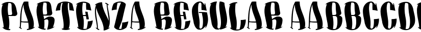 Partenza Regular font