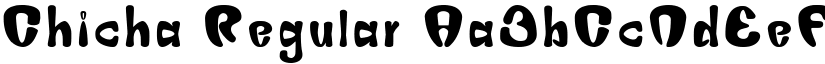 Chicha Regular font