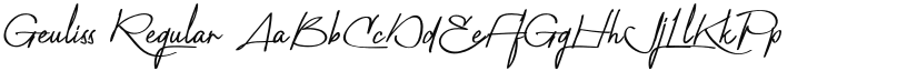 Geuliss font download
