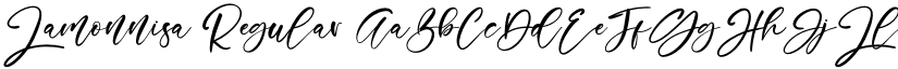 Lamonnisa Regular font