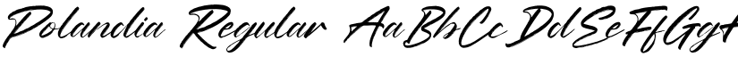Polandia Regular font