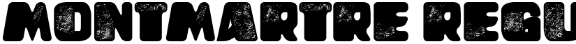 Montmartre Regular font