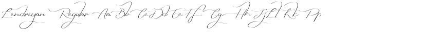 Lendriyan Regular font