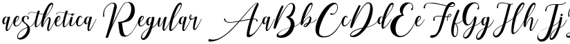 aesthetica Regular font