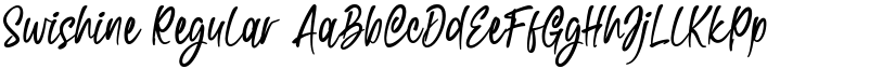 Swishine font download