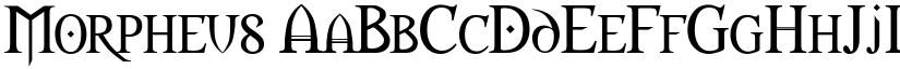 Morpheus font