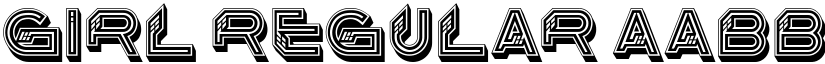 Girl Regular font