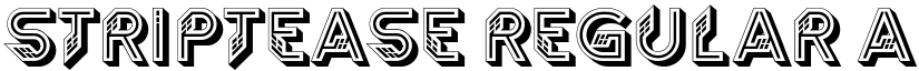 Striptease font download