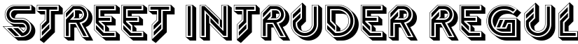 Street Intruder Regular font
